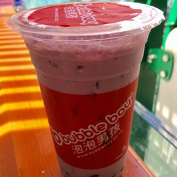 Bubble Taro Milk Tea. (ชานมเผือกไข่มุก) (ราคา 45 บาท)