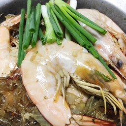 กุ้งอบวุ้นเส้น