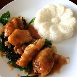 ข้าวหน้า_ซอสมะขาม