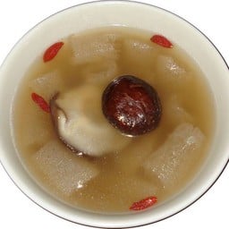 ซุปเยื่อไผ่เห็ดหอม