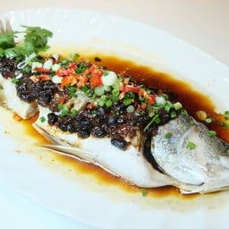 ปลากระพงนึ่งเต้าซี่