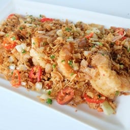 กุ้งทอดพริกเกลือ