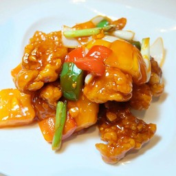 หมูทอดซอสเปรียวหวาน