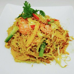 เส้นหมี่สไตล์สิงค์โปร์