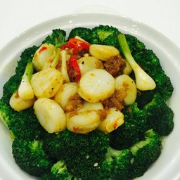 หอยเซลล์ผัดซอส X.O.