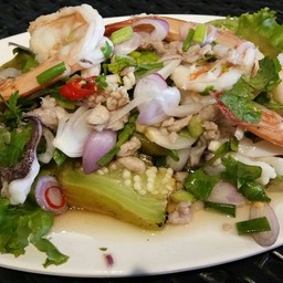 ยำมะเขือเผา