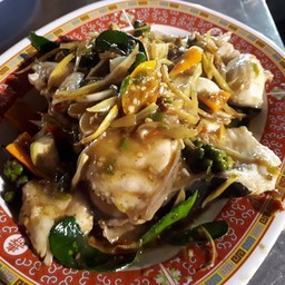 ปลาคังผัดฉ่า ฿150