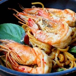 พาสต้าชิลี่กุ้ง