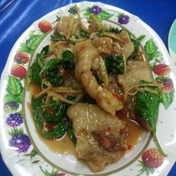 เนื้อปลาผัดฉ่า