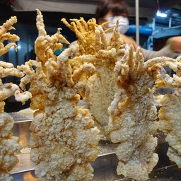 ปลาหมึกทอด Kaohsiung