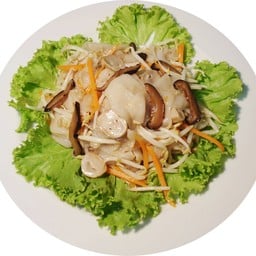 ก๋วยเตี๋ยวคั่วมังสวิรัติ