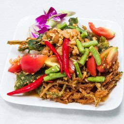 ส้มตำทอด