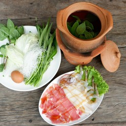 จิ้มจุ่ม กุ้ง ปลาหมึก