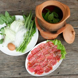 จิ้มจุ่ม เนื้อน่องลาย