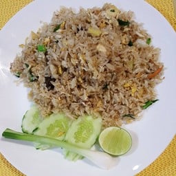 ข้าวผัดมังสวิรัติ