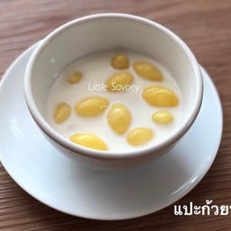 แปะก๊วยนมสด ร้อน หรือ เย็น