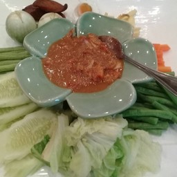 น้ำพริกกุ้งเสียบ