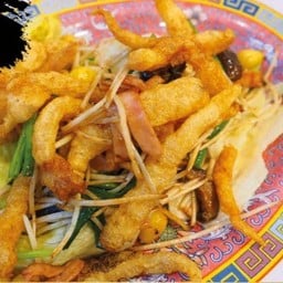 กระเพาะปลาผัดแห้งแบบกรอบ (800)