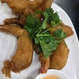 กุ้งชุบแป้งทอด