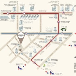 แผนที่มาสู่โรงแรมอัมรา กรุงเทพ