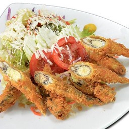 Fried Shishamo ปลาไข่ทอด