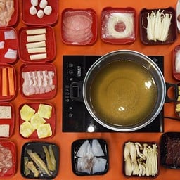 วัตถุดิบแต่ละอย่างที่ร้านคัดมาอย่างดี 