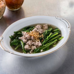 แกงจืดปวยเล้งหมูสับ