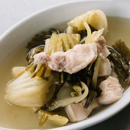 ต้มจืดผักกาดดอง