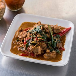 ซี่โครงหมูผัดเผ็ด