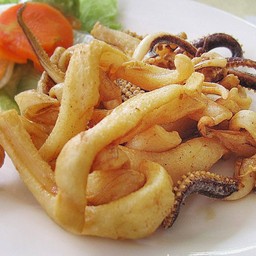 ปลาหมึกแดดเดียว