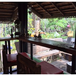 ภายในร้านกาแฟ