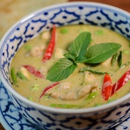 แกงเขียวหวานกุ้ง