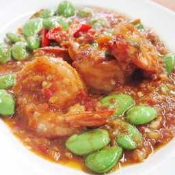 สะตอผัดกะปิกุ้ง