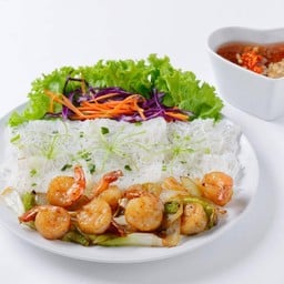 บั่นหอยกุ้งผัด