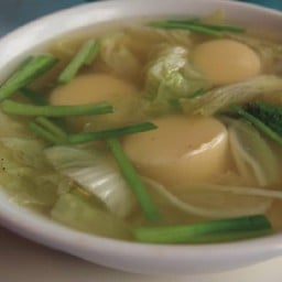 แกงจืดเต้าหู้หมูสับ