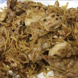 หมูผัดขิง