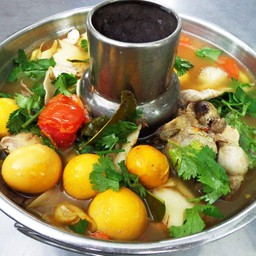 ต้มแซ่บพวงไข่ไก่