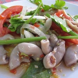 ยำไส้ออ่น