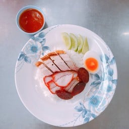 ข้าวหมูแดง (ห่อ)