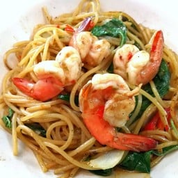 สปาเก็ตตี้ขี้เมากุ้ง