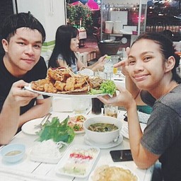 ตำสดิ้ง - เมี่ยงปลาทอดของเค้าอร่อยจริงๆ 