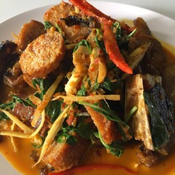 ฉู่ฉี่คังไข่ทอด