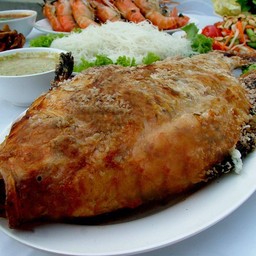 เมี่ยงปลาเผา