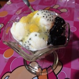 ใยไหม น้ำแข็งใส ไอศกรีม