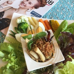 น่ำพริกมะเขือกากหมู