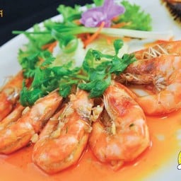 กุ้งอบซอส