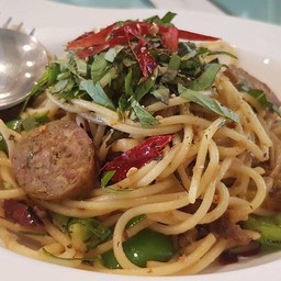 สปาเก๊ตตี้ไส้อั่ว