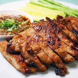 หมูย่างจิ้มแจ่ว