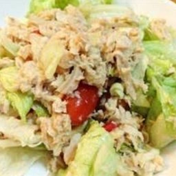 ยำทูน่าผักกาดแก้ว