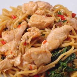 สปาเก็ตตี้ขี้เมาไก่